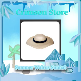 Summer Walrus Sunhat