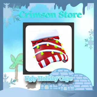 Ugly Holiday Cape