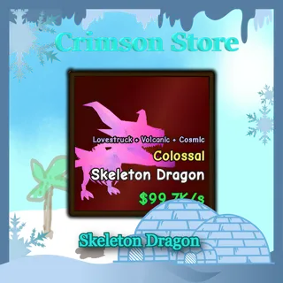Skeleton Dragon Between 99k/s to 111k/s