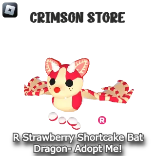 R Strawberry Shortcake Bat Dragon