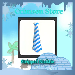Striped Necktie