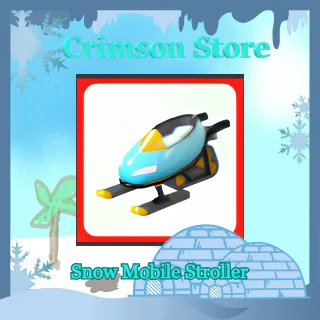 Snow Mobile Stroller