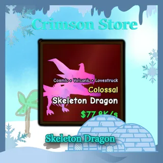 Skeleton Dragon Between 77k/s to 85k/s