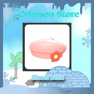 Flower Beret