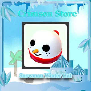 Snowman Winter Hat