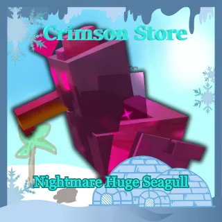 Nightmare Huge Seagull Weight 32.34 KG Age 48 - Grow a Garden