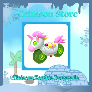 Unicorn Zombie Ponycycle