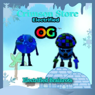 3 Electrified Brainrots