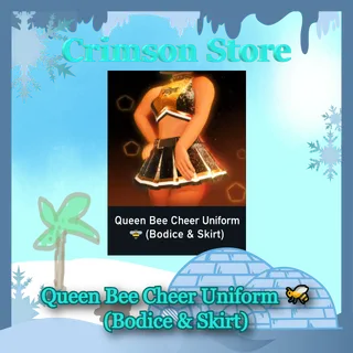 Queen Bee Cheer Uniform 🐝 (Bodice & Skirt) - Royale🎃High
