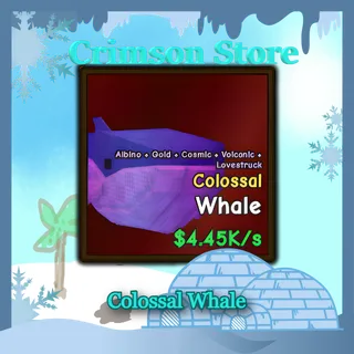 Albino Colossal Whale