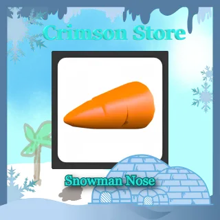 Snowman Nose
