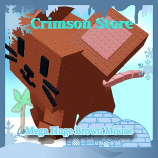 Mega Huge Brown Mouse Weight 22.61 KG | Age 40 - Grow a Garden