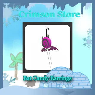 Bat Candy Earrings