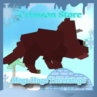 Mega Titan Triceratops Weight 48.79 KG | Age 63 - Grow a Garden