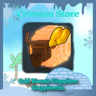 Maxed Gold Bisonte Giuppitere Giuppitercito