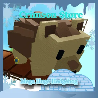 Mega Titan  Hedgehog Weight 46.61 KG Age 55 - Grow a Garden