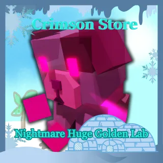 Nightmare Huge Golden Labg Weight 58.89 KG Age 96 - Grow a Garden