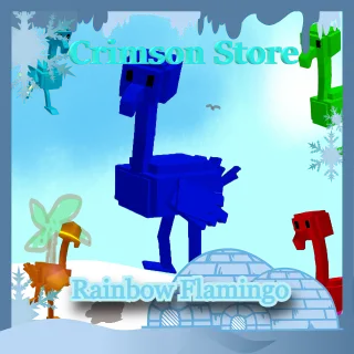 Rainbow Flamingo - Grow a Garden 