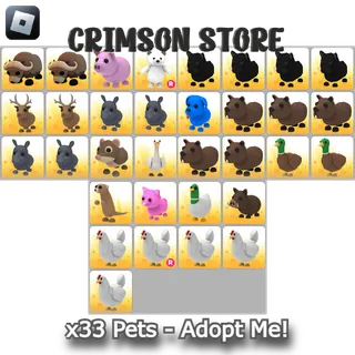 x33 Pets - Adopt Me!
