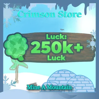 250k+ Luck Gems - Mine A Mountain
