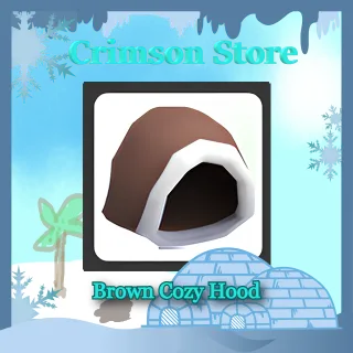 Brown Cozy Hood