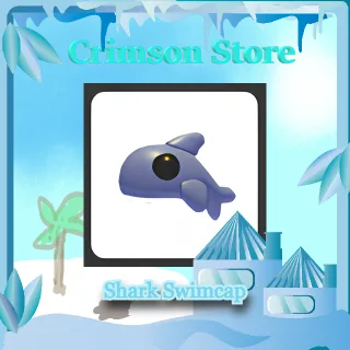 Shark Swimcap