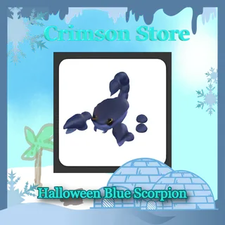 x4 Halloween Blue Scorpion #1