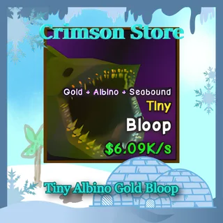 Tiny Albino Gold Bloop