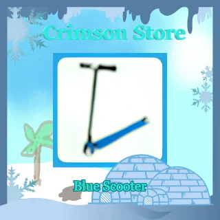 Blue Scooter