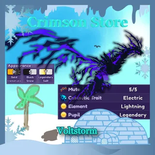 Voltstorm | Electric Cosmetic Trait [READ DESCRIPTION]