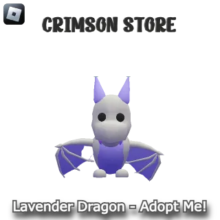 Lavender Dragon - Adopt Me!