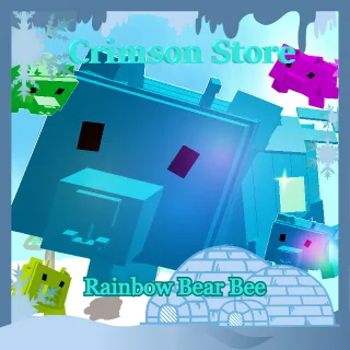 Rainbow Bear Bee - Grow a Garden