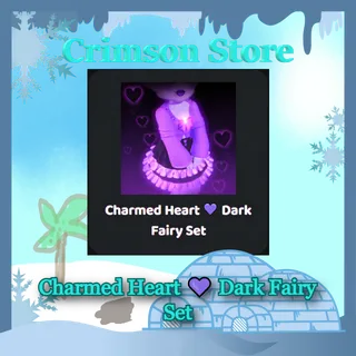 Charmed Heart 💜 Dark Fairy Set - Royale🎃High
