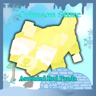 Ascended Red Panda - Grow a Garden