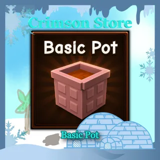 200 Basic Pot -  Grow A Garden 2