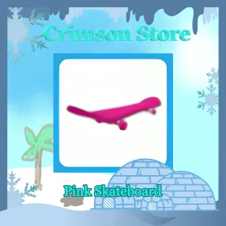 Pink Skateboard