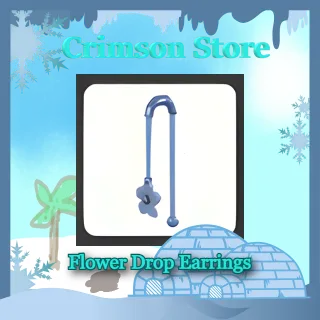 Flower Drop Earrings