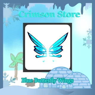 Blue Butterfly Wings