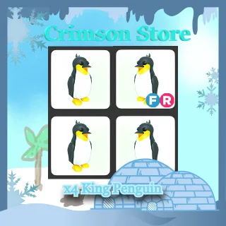 x4 King Penguin