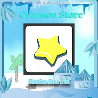 Festive Star Pin