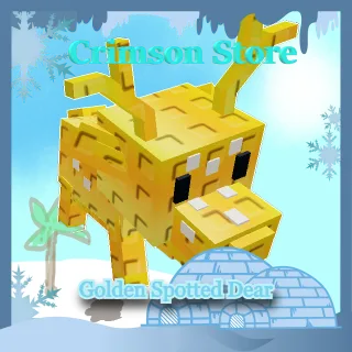 Golden Spotted Dear - Grow a Garden