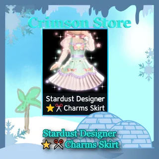 Stardust Designer ⭐✂️Charms Skirt - Royale🎃High