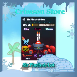 Shiny Wumbo Sir Pinch-A-Lot | Dual Traits