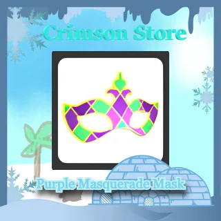 Purple Masquerade Mask