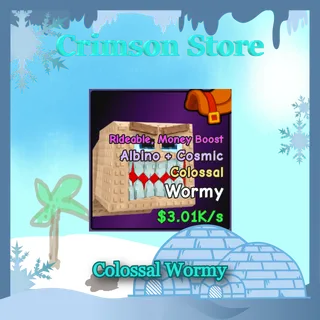 Colossal Albino Wormy