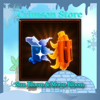 Sun Bloom & Moon Bloom -  Grow A Garden 2
