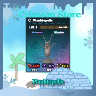 CLEAN Rainbow Serial Wumbo Planktopolis