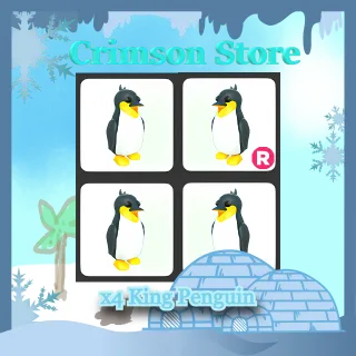 x4 King Penguin