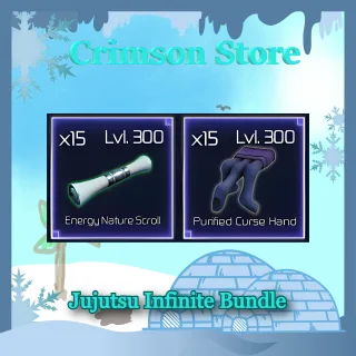 x15 Nature Energy Scroll x Purified Cursed Hand | Jujutsu Infinite