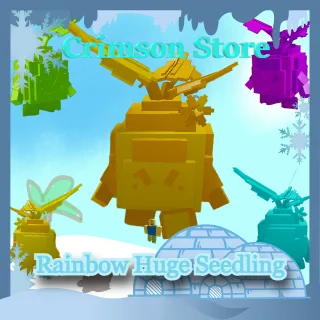 Rainbow Huge Seedling Weight 63.46 KG | Age 100 - Grow a Garden